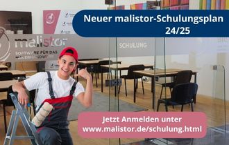 Neuer malistor-Schulungsplan 24/25….jetzt anmelden!