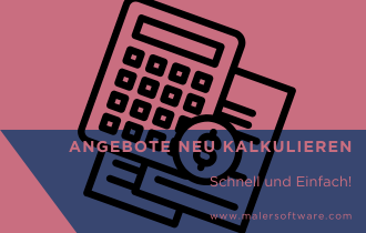 Angebote neu kalkulieren
