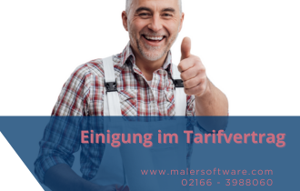 Einigung im Tarifvertrag…. was jetzt zu tun ist!